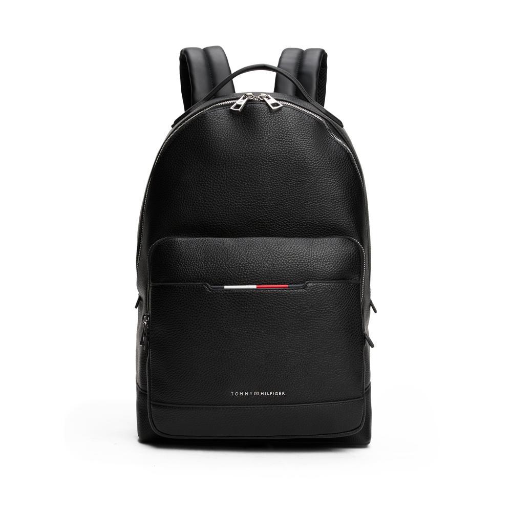 Tommy Hilfiger Metal Logo Pebble Grain Backpack